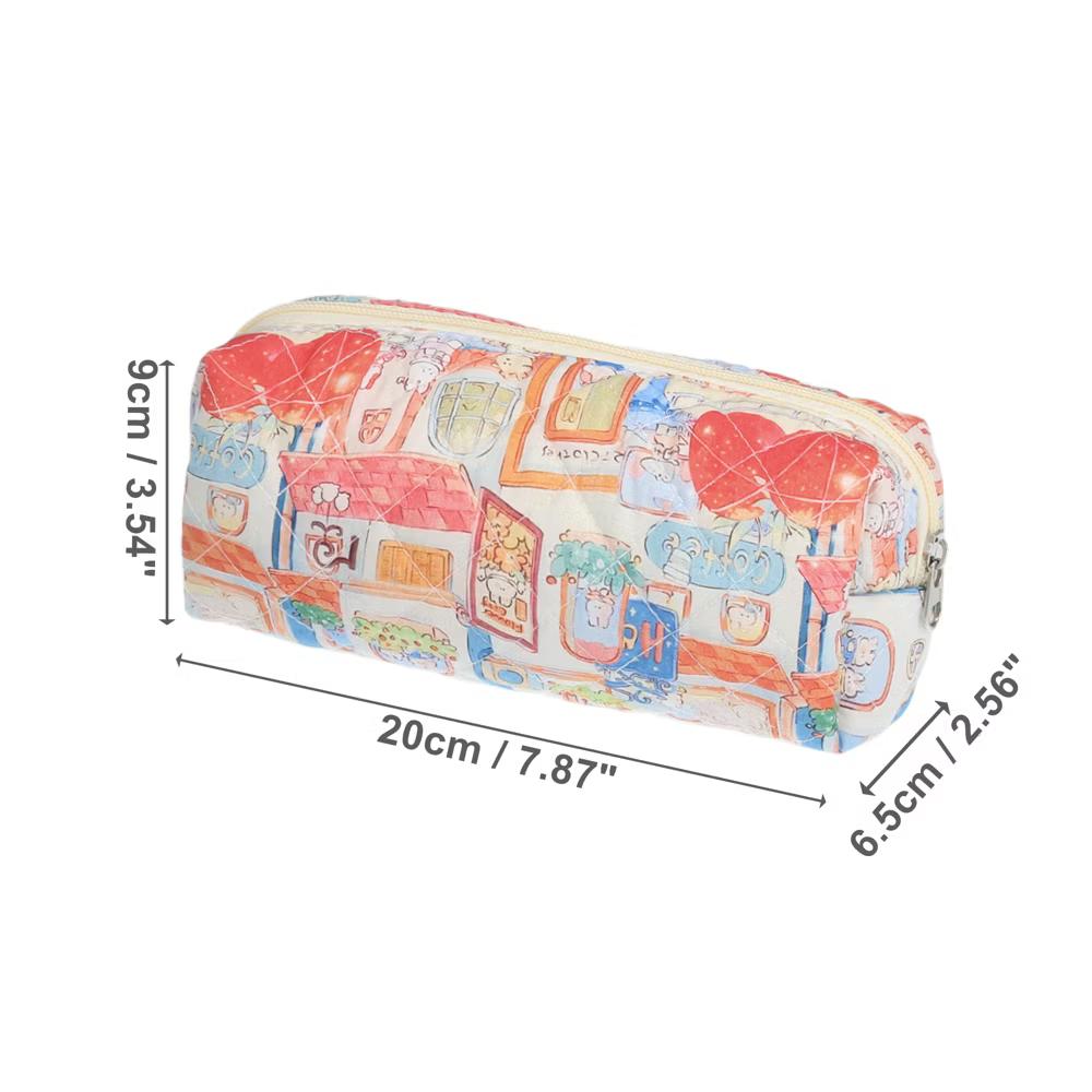 Durable Small Quilted Bunny Makeup Bag Assorted Color 1 Pc - Image 2