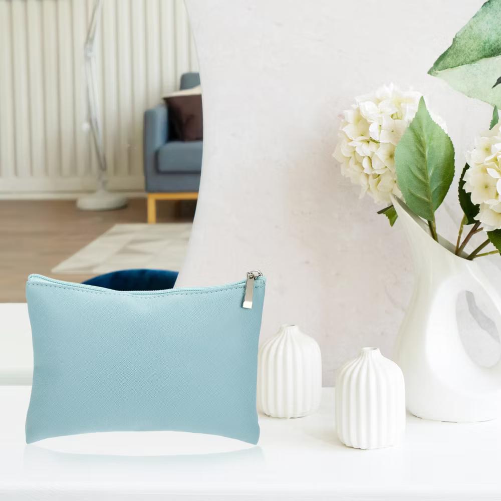 PU Leather Travel Portable Makeup Bag 1 Pc - Image 20
