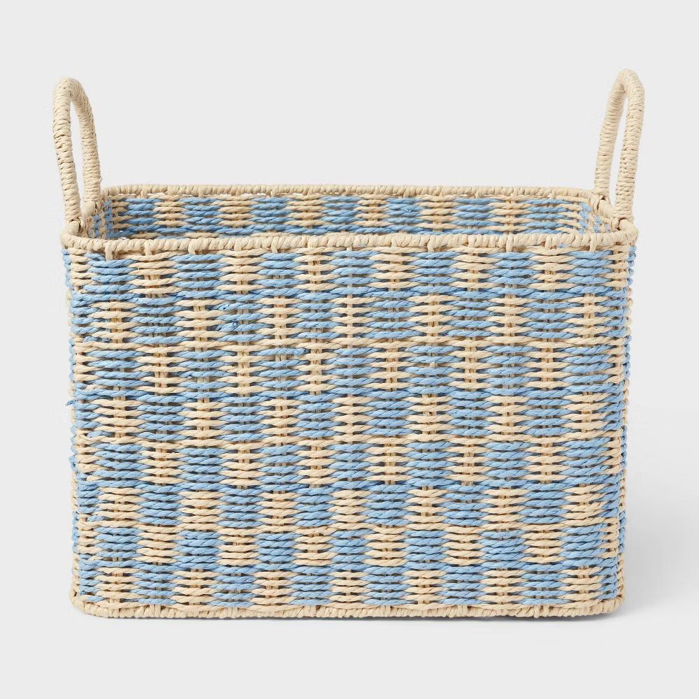 Woven Paper Kids' Storage Bin - Image 2