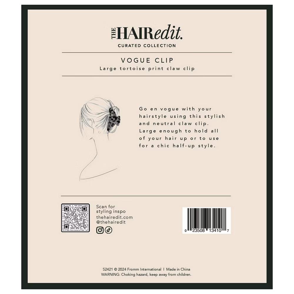 The Hair Edit Vogue Claw Clip: Fashion, For All Hair Types, 1-Piece, Hair Clips and Pins - Image 6