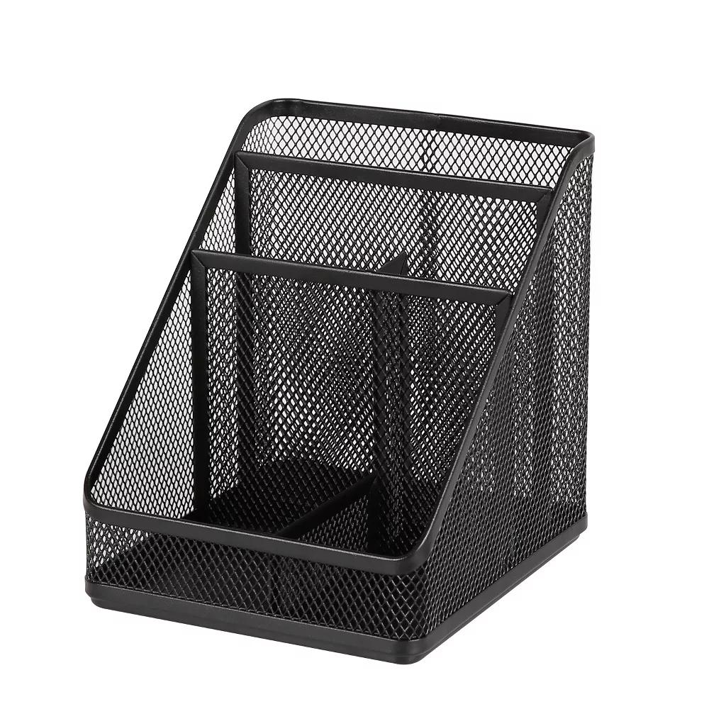 Mesh Medium Desktop Organizer Black - Image 4