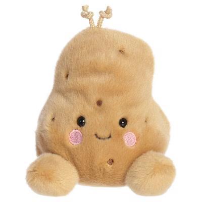 Mini Spudrick Potato Palm Pals Adorable Stuffed Animal Brown 4" - Image 3