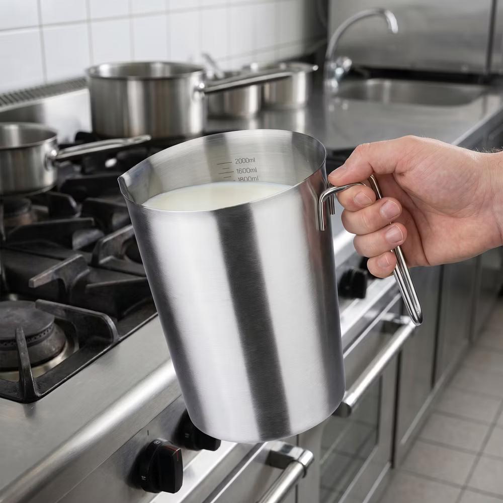 Measuring Cup, Liquid Stainless Steel Measuring Cup for Kitchen Use, Ideal for Measuring Ingredients Precisely - Image 23