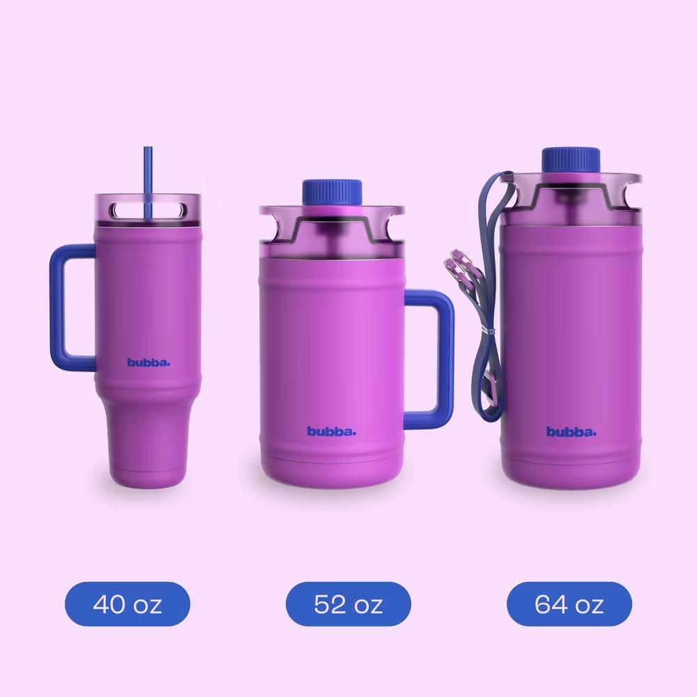 Bubba 64 fl oz Stainless Steel Jug with Multi Function Keg Lid + Top Handle Water Bottle - Image 19