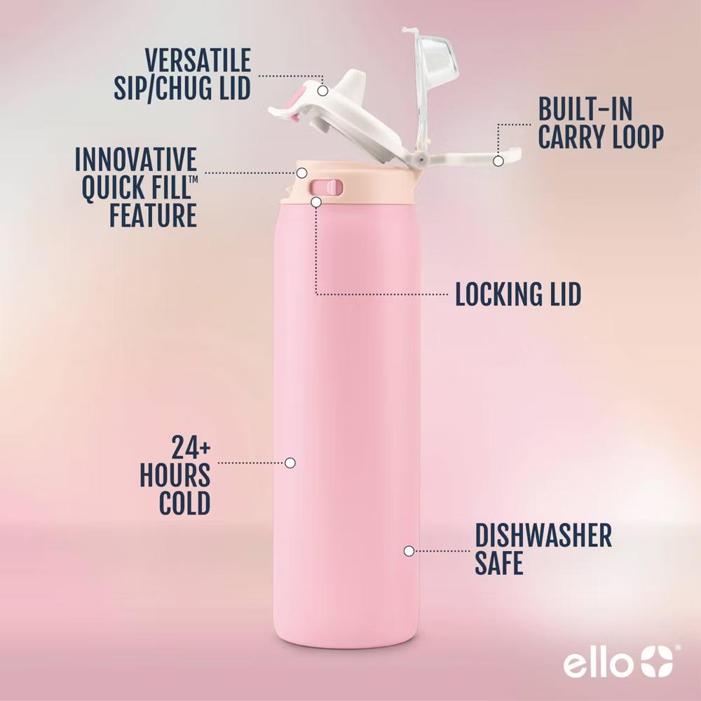 Pop and Fill Stainless Steel Water Bottle - Image 13