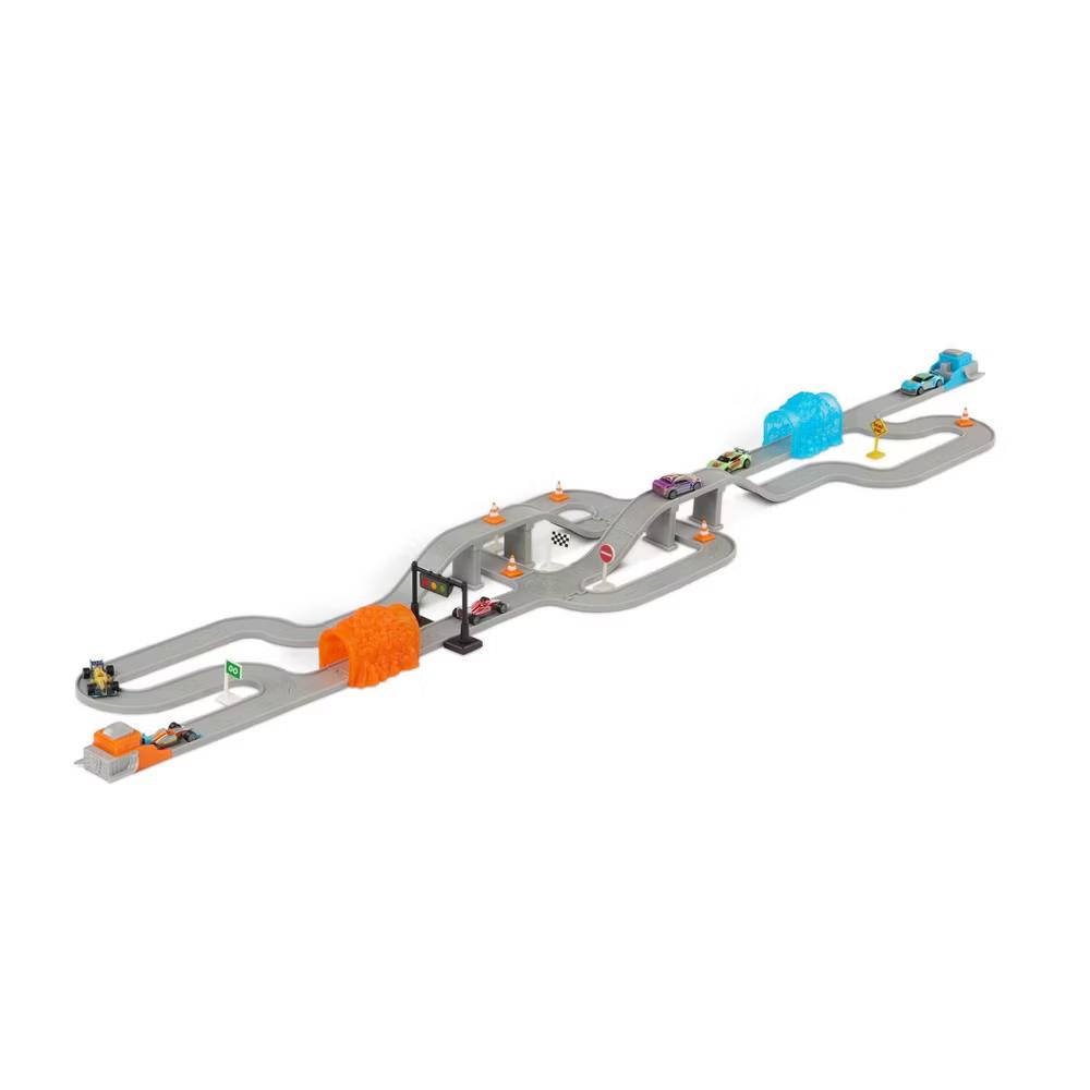 by Turbo Launcher Toy Race Car Playset Pocket Series 84pc Playset - Image 5