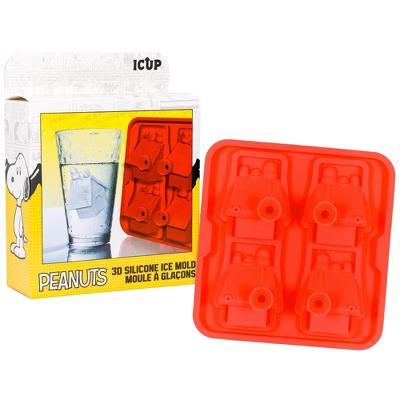 ICUP, Inc. Peanuts Snoopy Doghouse Molded Silicone Ice Cube Tray | Makes 4 - Image 3
