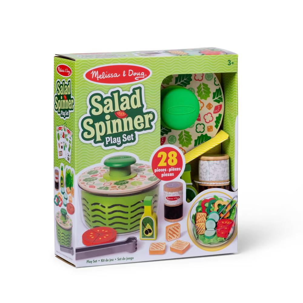 Salad Spinner Play Set, Pretend Play Food - Image 3