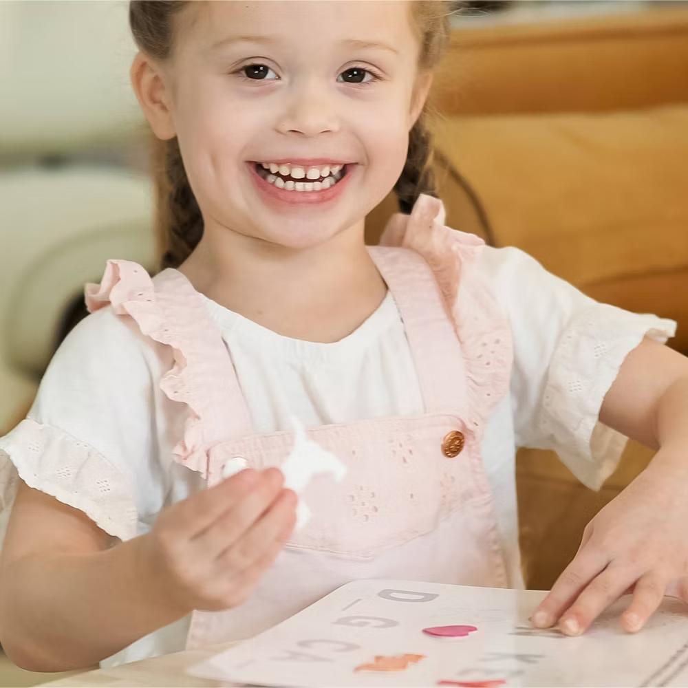 Reusable Sticker Learning & Activity Book with 200 Premium Puffy Stickers - Image 5