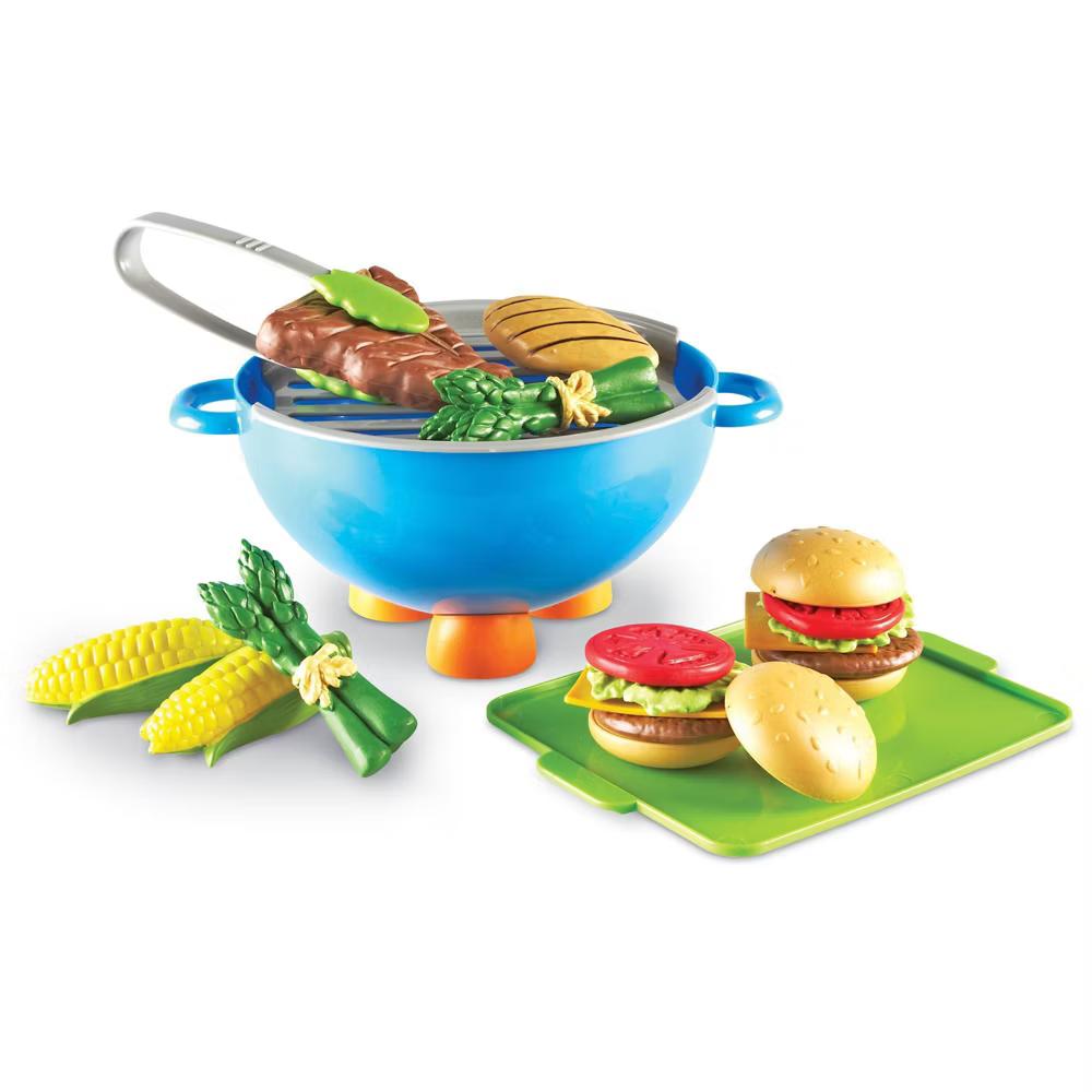 New Sprouts Grill It!: Pretend Play Kitchen Toy with Plastic Food Set, 22 Pieces - Image 8