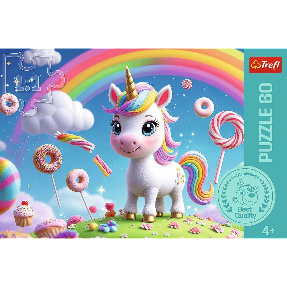 Kids Treflik Laurel - Candy's World 60 Piece Puzzle - Image 5