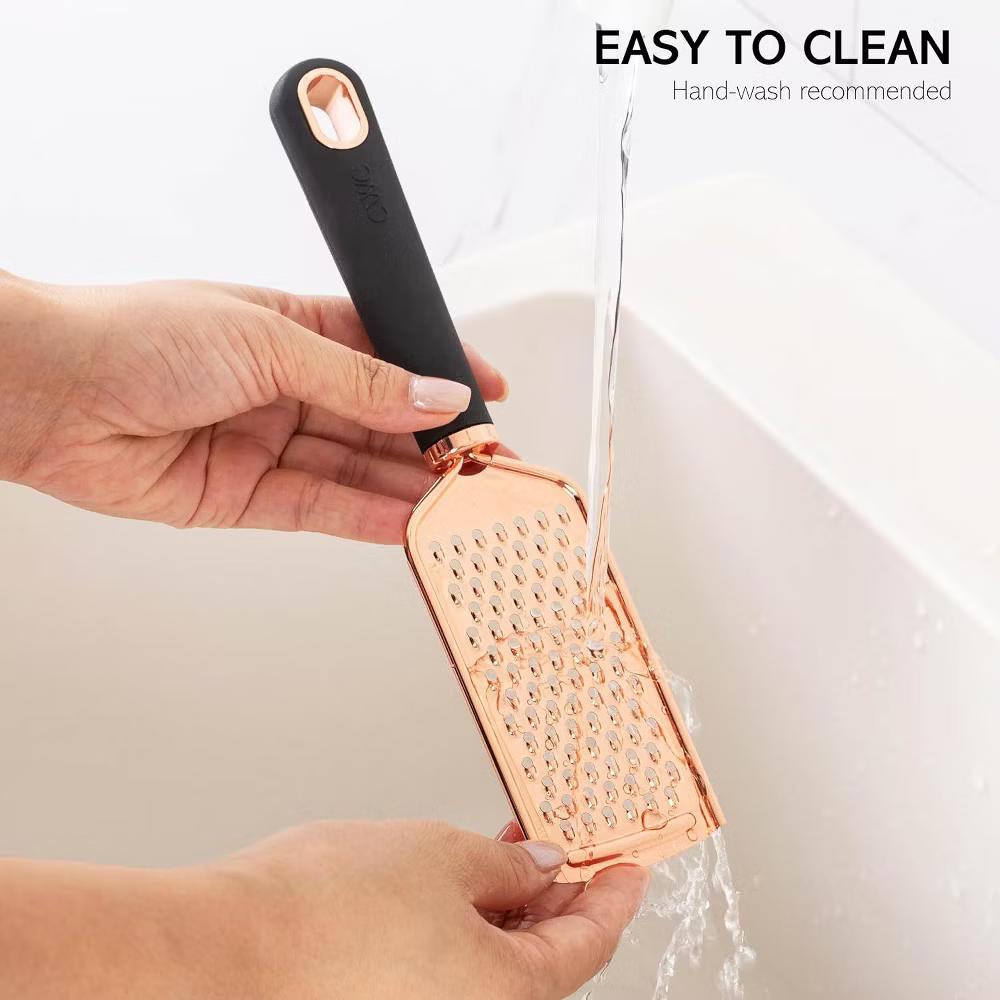 Kitchen Gadget Set Stainless Steel Utensils with Soft Touch Handles, 10 Pc. Copper - Image 4