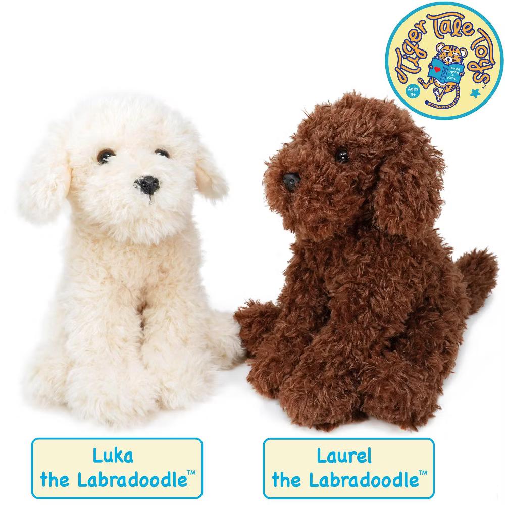 Luka The Labradoodle - 12 Inch Stuffed Animal Plush - Image 3