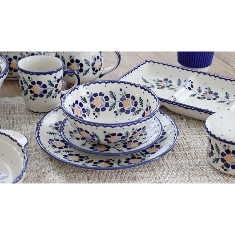 Blue Rose Polish Pottery Manufaktura Cereal Bowl - Image 40