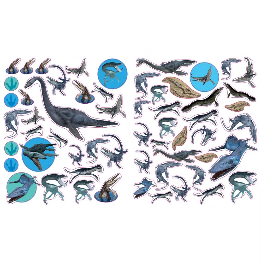 Eyelike Stickers Dinosaurs - Workman: 400 Reusable Kids & Planner Stickers, 12 Sheets, Dinosaur Theme - Image 5
