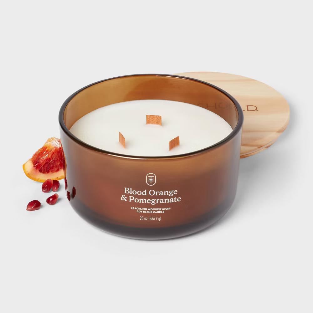 Glass Wooden Wick Jar Candle - Image 101