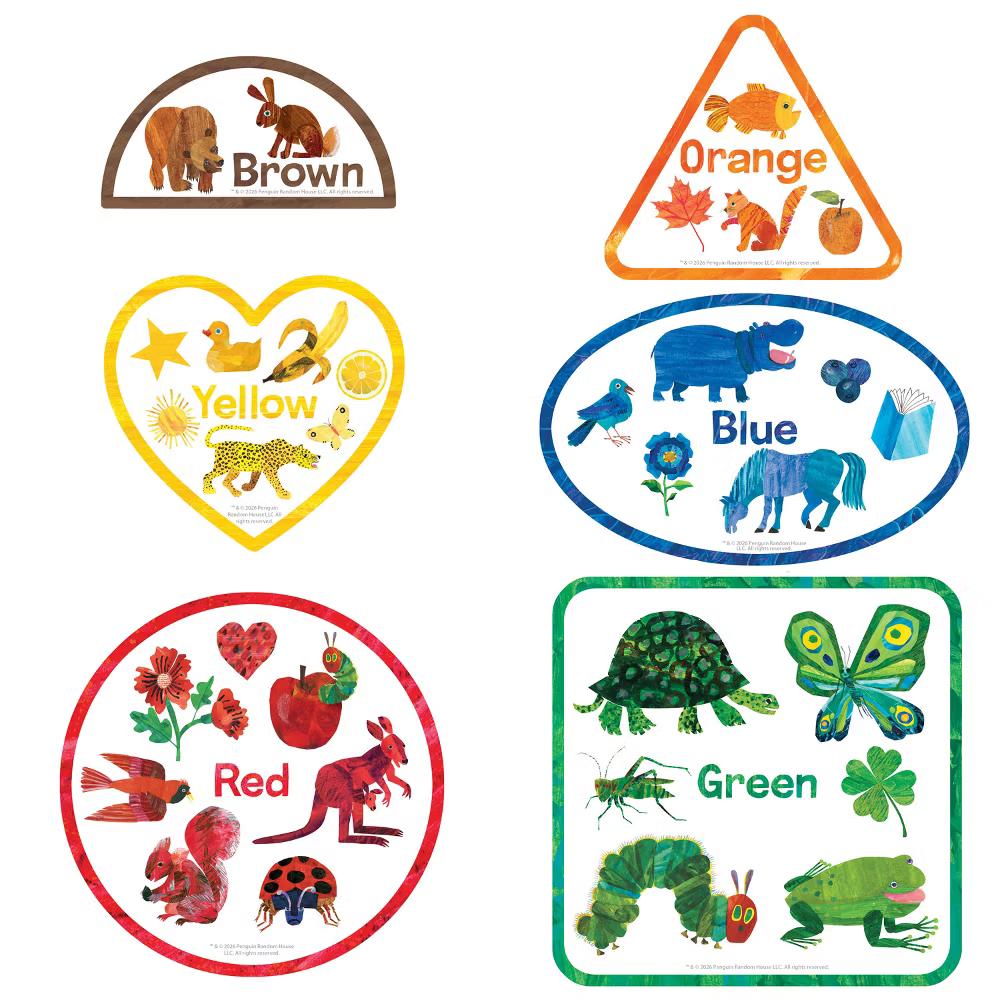 Eric Carle - Colors 6-Pack Mini Shaped Puzzles - Image 2