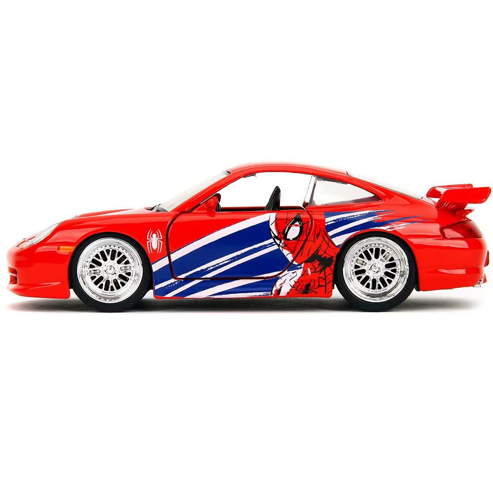 Porsche 911 GT3 RS (996) Red with Graphics "'s " 1/32 Diecast Car Model - Image 7