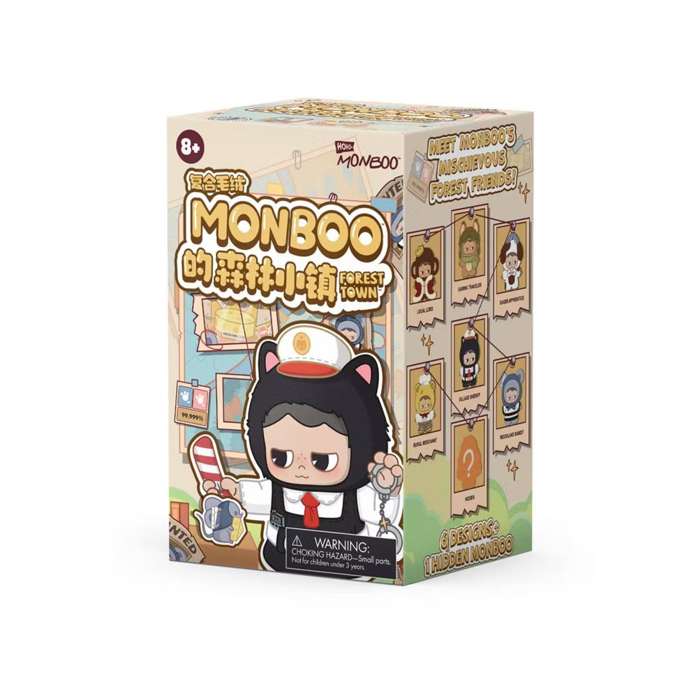 Monboo Forest Town Series Plush Keychain Collectible Surprise Toy Blind Box