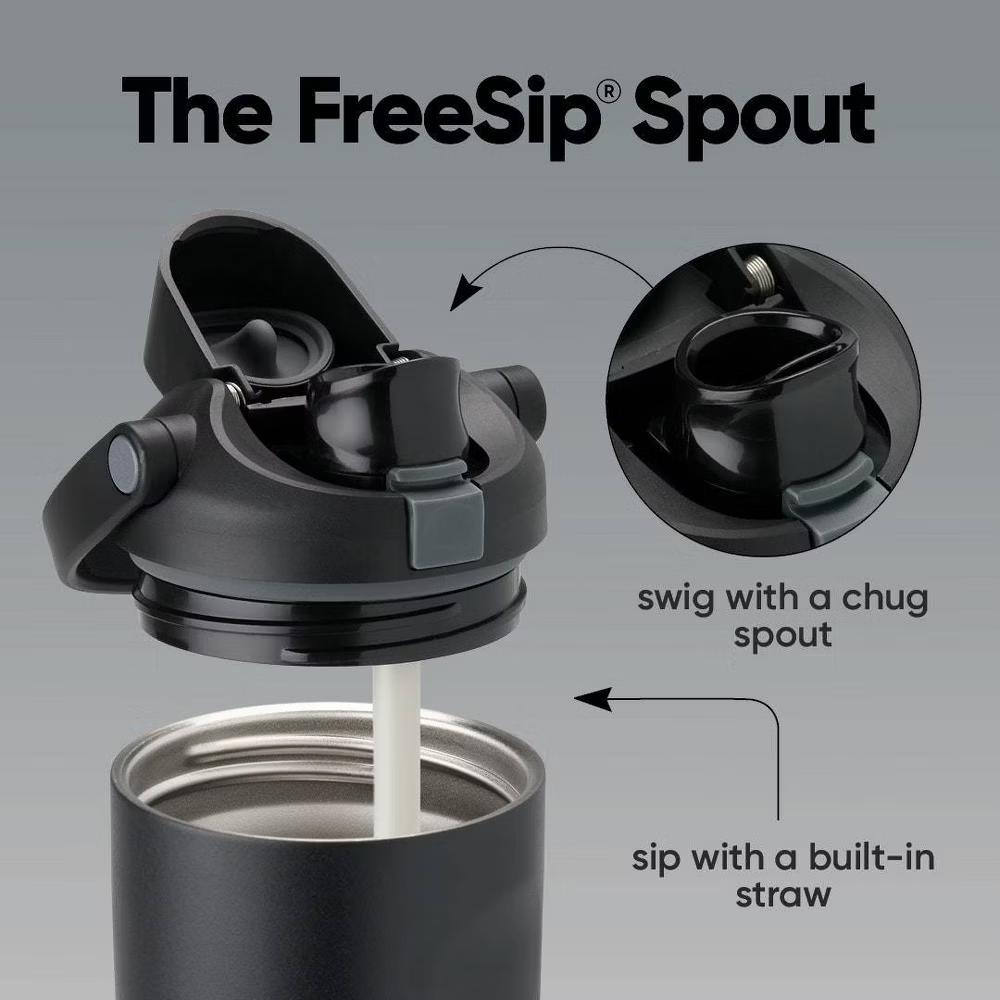 Stainless Steel FreeSip Sway Water Bottle - Image 98