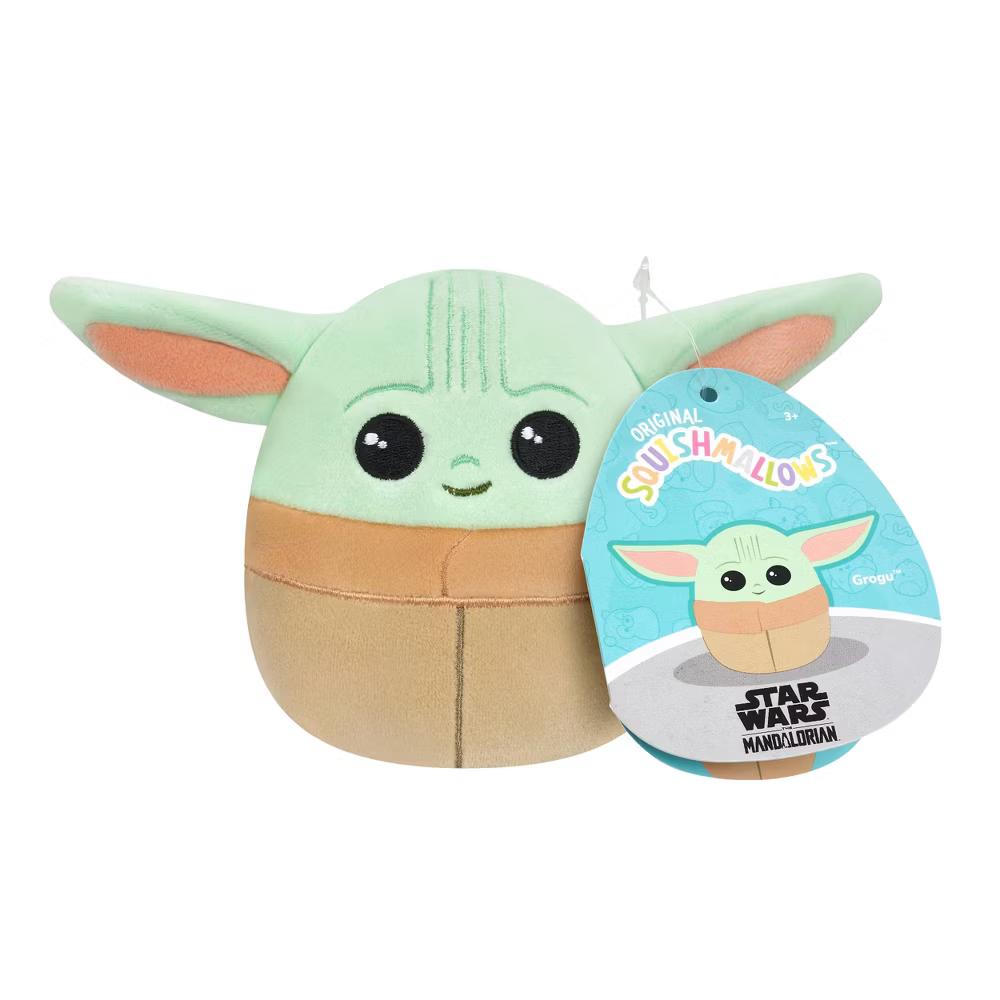 The Mandalorian 12" Mandalorian with 3.5" Grogu Medium Plush Toy - Image 12