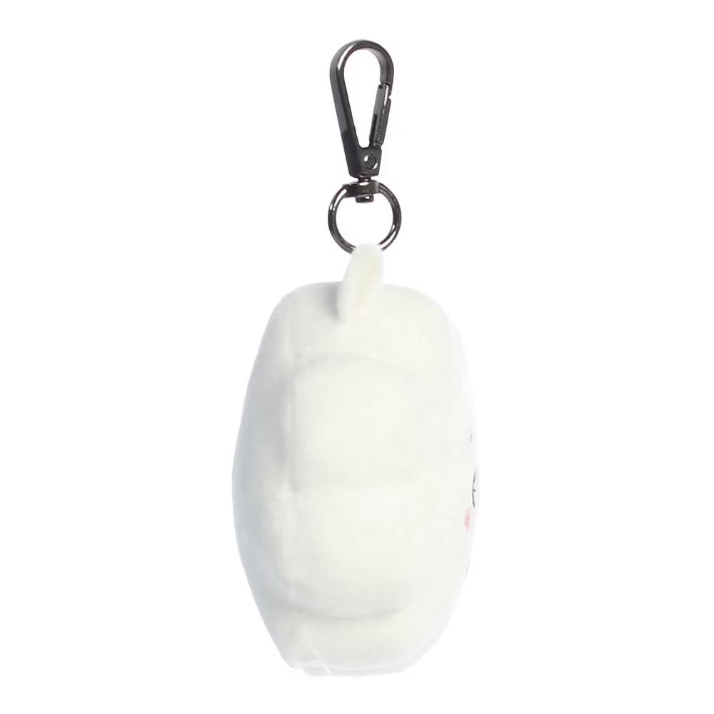 Mini RJ Clip-On BT21 Lovable Stuffed Doll White 4" - Image 3