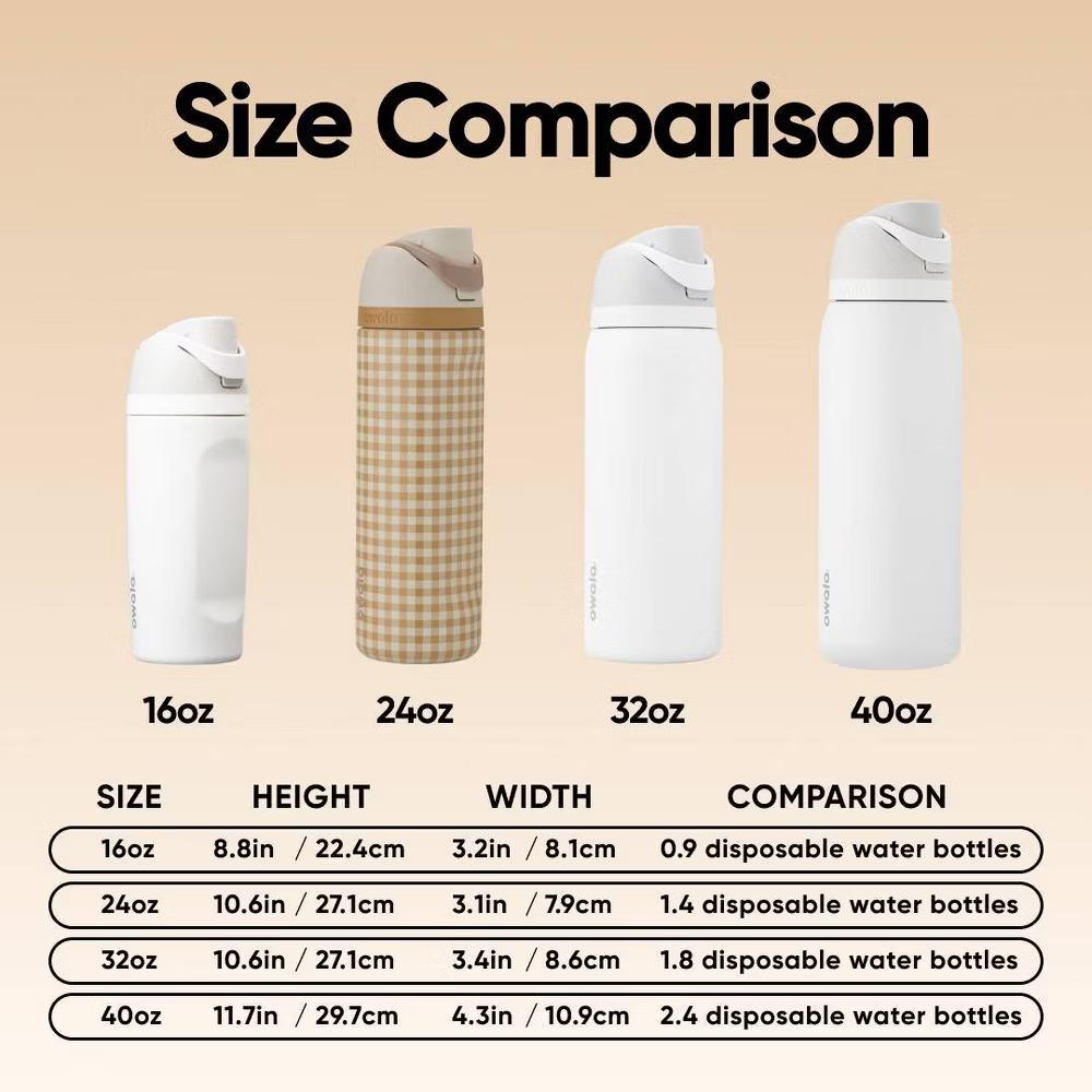 24 fl oz Stainless Steel Special Edition FreeSip Insulated Water Bottle - Image 13