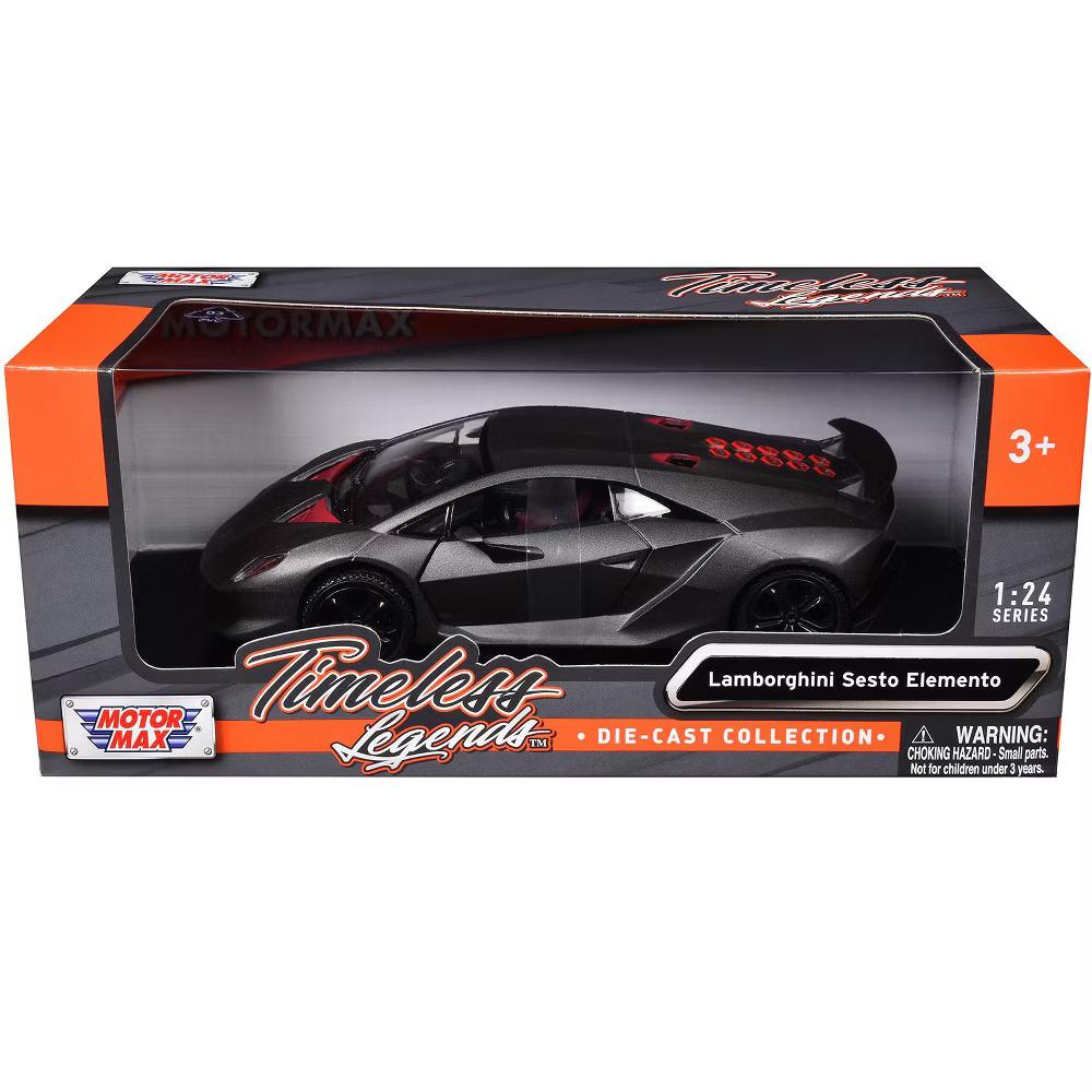 Lamborghini Sesto Elemento Carbon 1/24 Diecast Car Model - Image 3