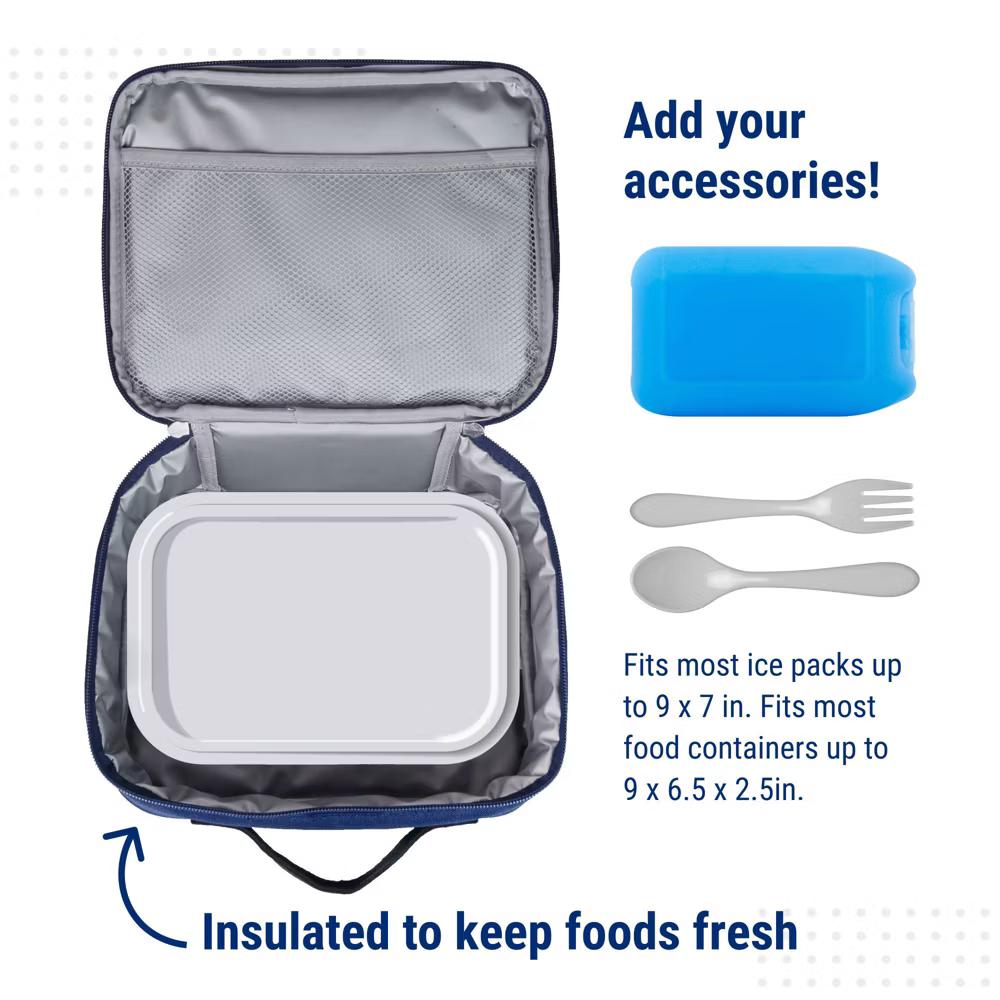 Wildkin MLB Major League Baseball Insulated Lunch Box – Durable and Reusable for School & Travel - Image 35