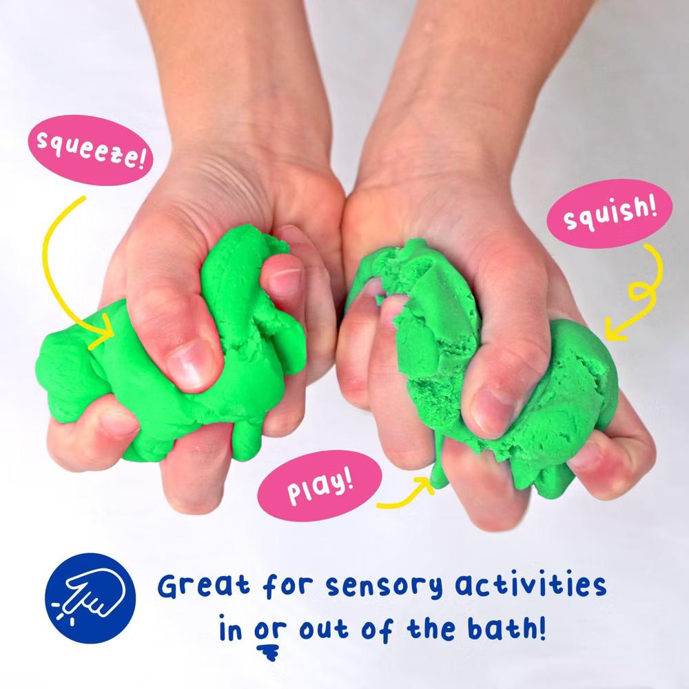 Mr. Bubble Watermelon Soapy Bath Dough for Kids' - 3oz: Sensory Development, Bath Toy - Image 2