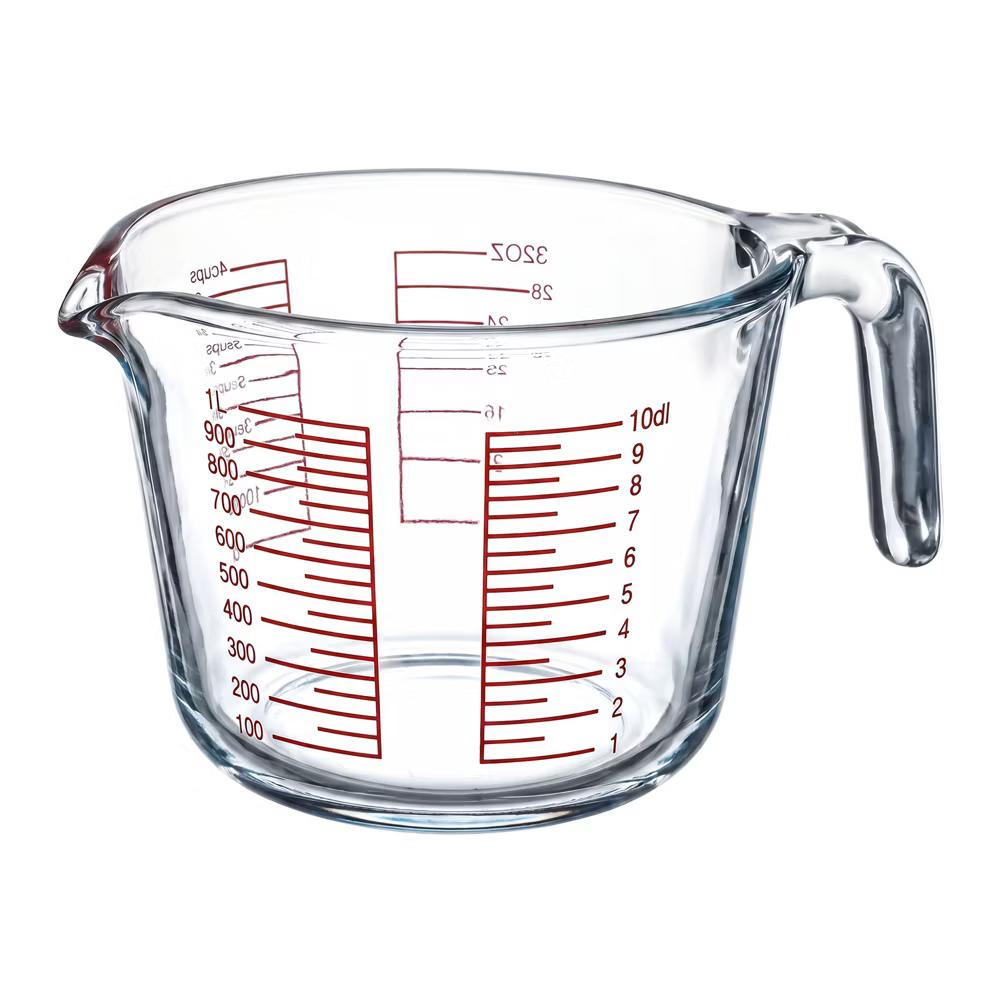 Measuring Cup, 1 Cup Glass Measuring Cup Liquid Measuring Cups, Measure Cups for Kitchen Baking - Image 2
