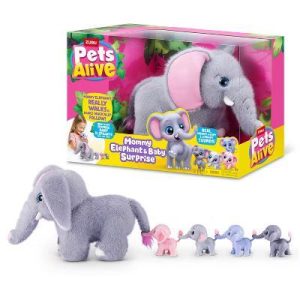 Pets Alive Mama Elephant & Baby Surprise