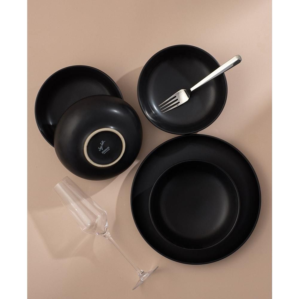 JoyJolt Mesa 4-Piece Stoneware Pasta Bowls Set – 30oz - Image 13