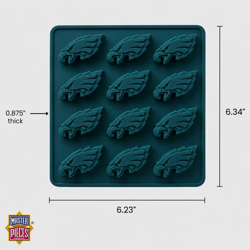 FanPans 2-Pack Team Ice Cube Trays - NFL Philadelphia Eagles - Image 5