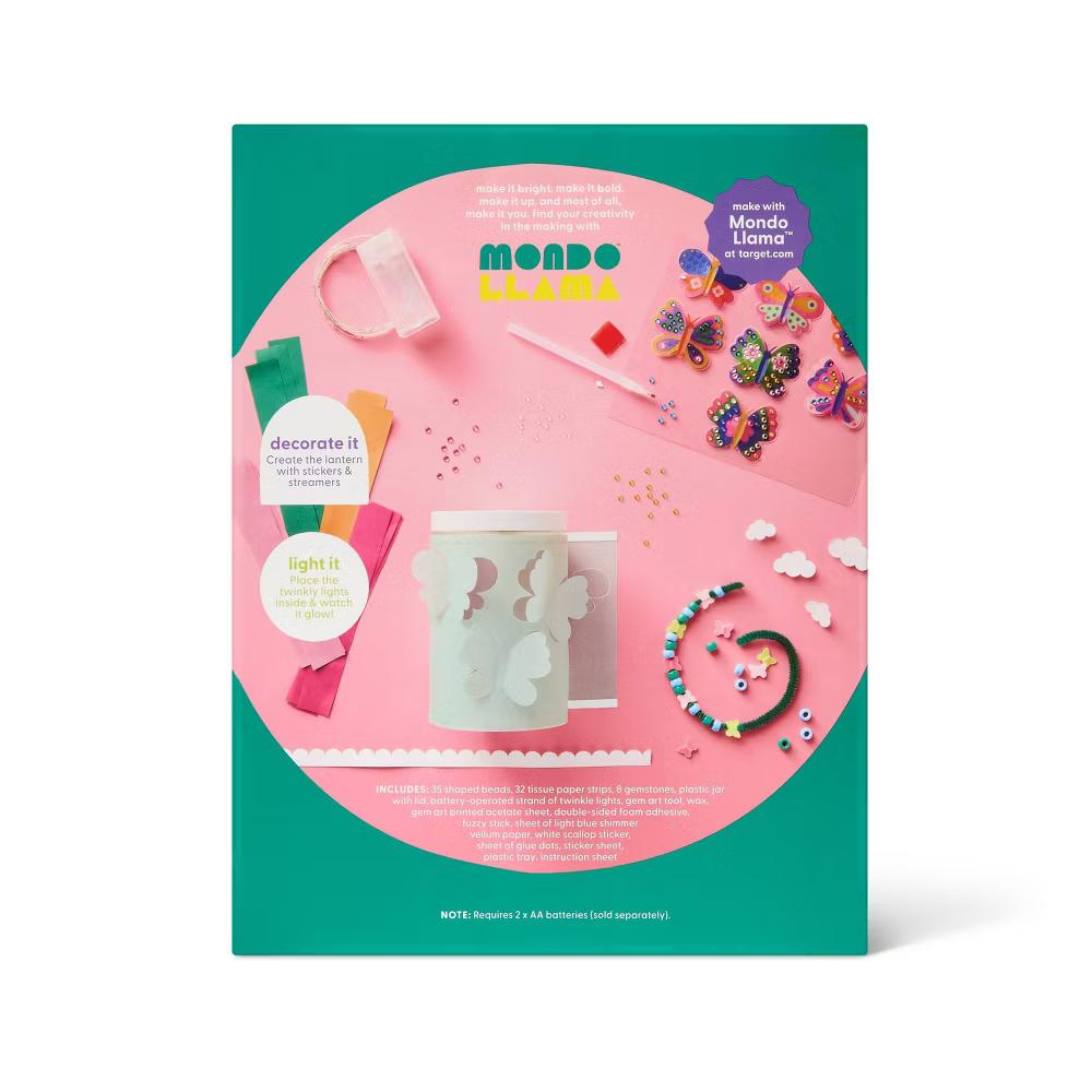 Butterfly Lantern Craft Activity Kit - Image 3