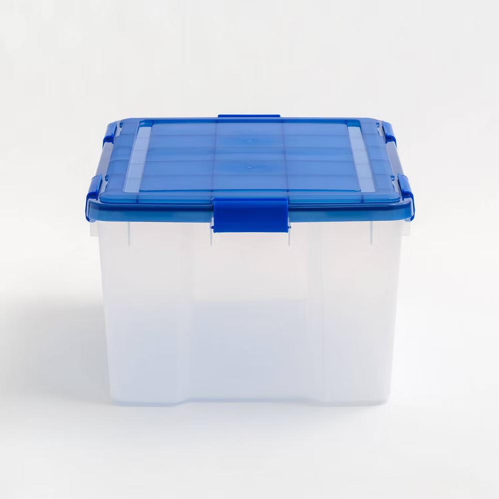 IRIS WeatherPro Plastic Storage Bin with Lid - Image 39