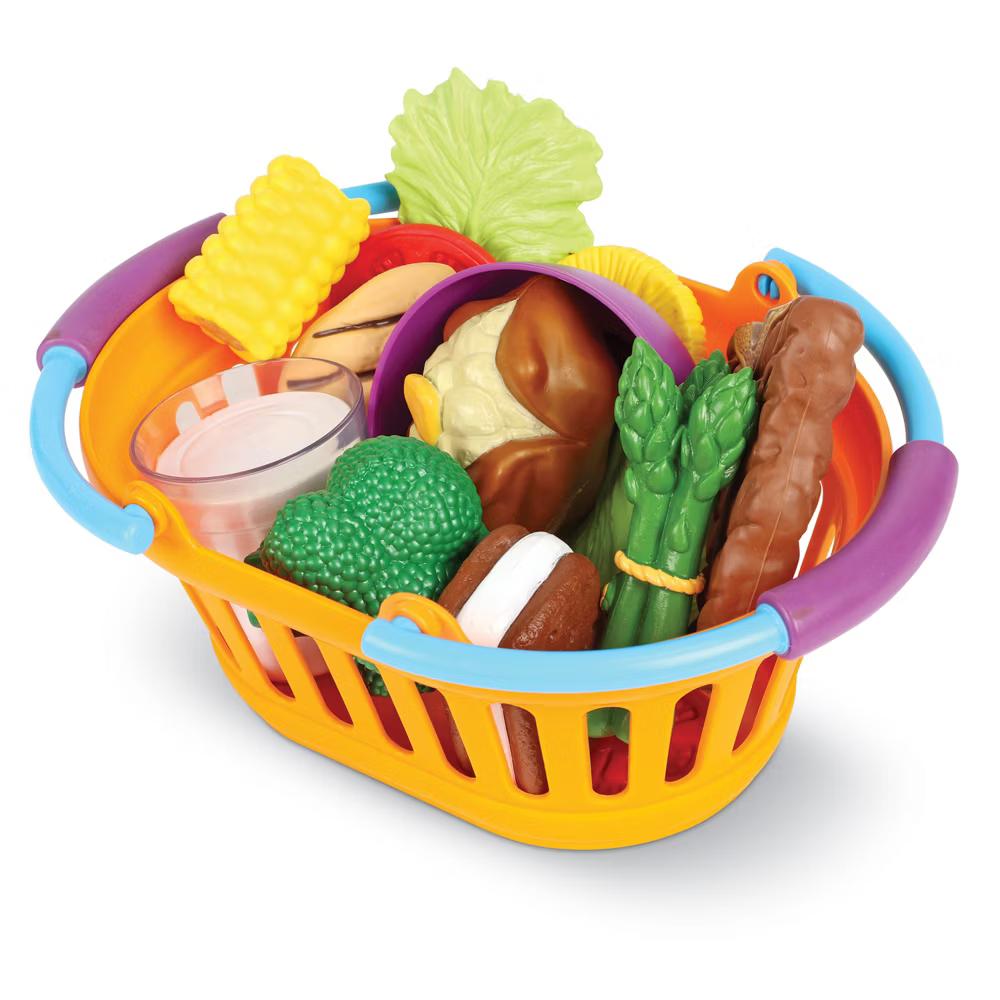 Learning Resouces New Sprouts - Play Dinner Basket, 18 Pieces, Ages 18 mos+ - Image 6