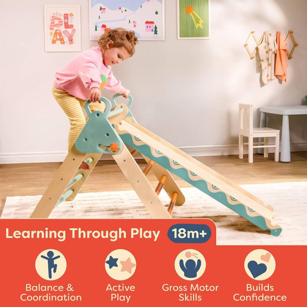 WonderClimber - 3pc Wooden Triangle Climber - Image 6