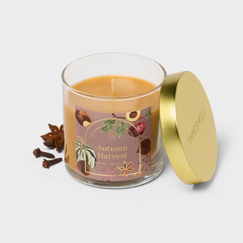 2 Wick Glass Jar Candle with Lid 15.1oz - Image 45