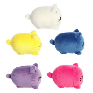 Mini Meowchi Surprise Plush Tasty Peach Enchanting Stuffed Animal Series 4 3.5"