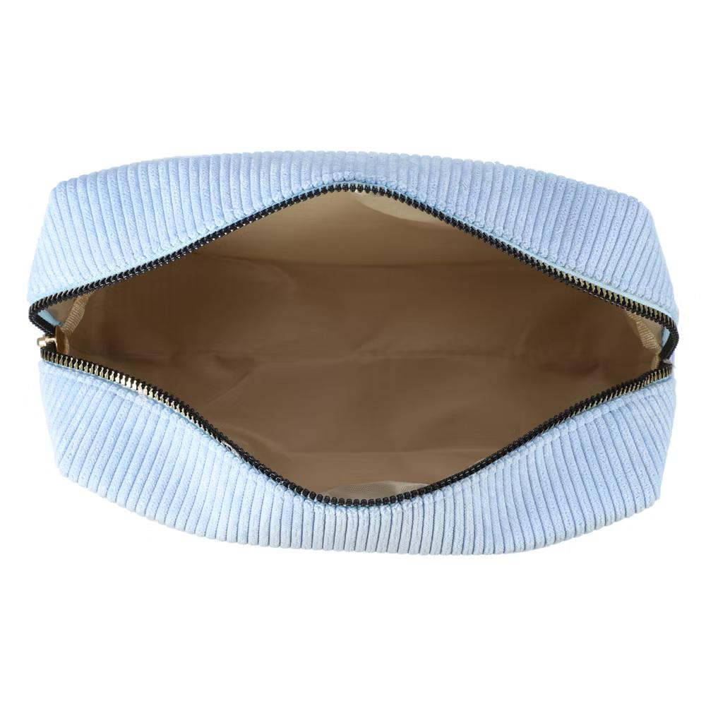 Durable Solid Color Cosmetic Bag 1 Pc - Image 4