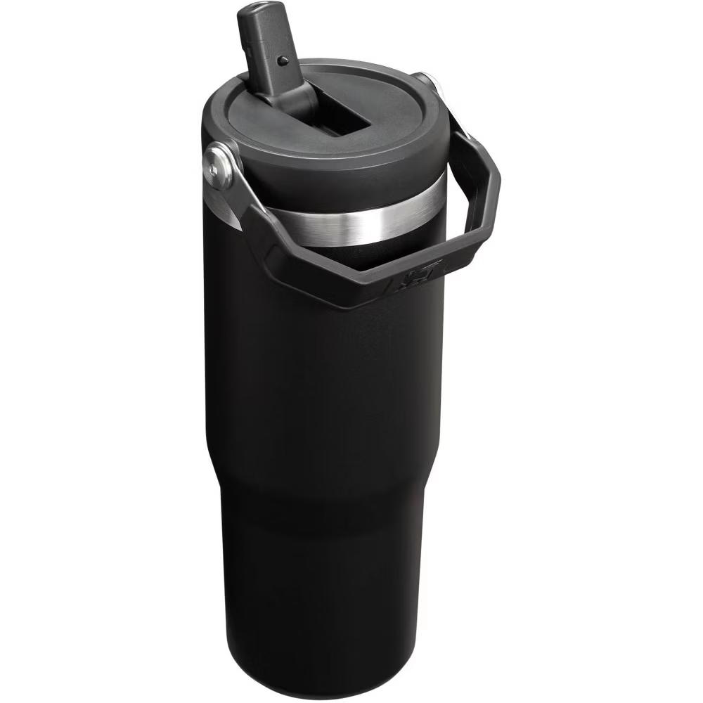 30 oz Stainless Steel Ice Flow 2.0 Flip Straw Tumbler - Image 4