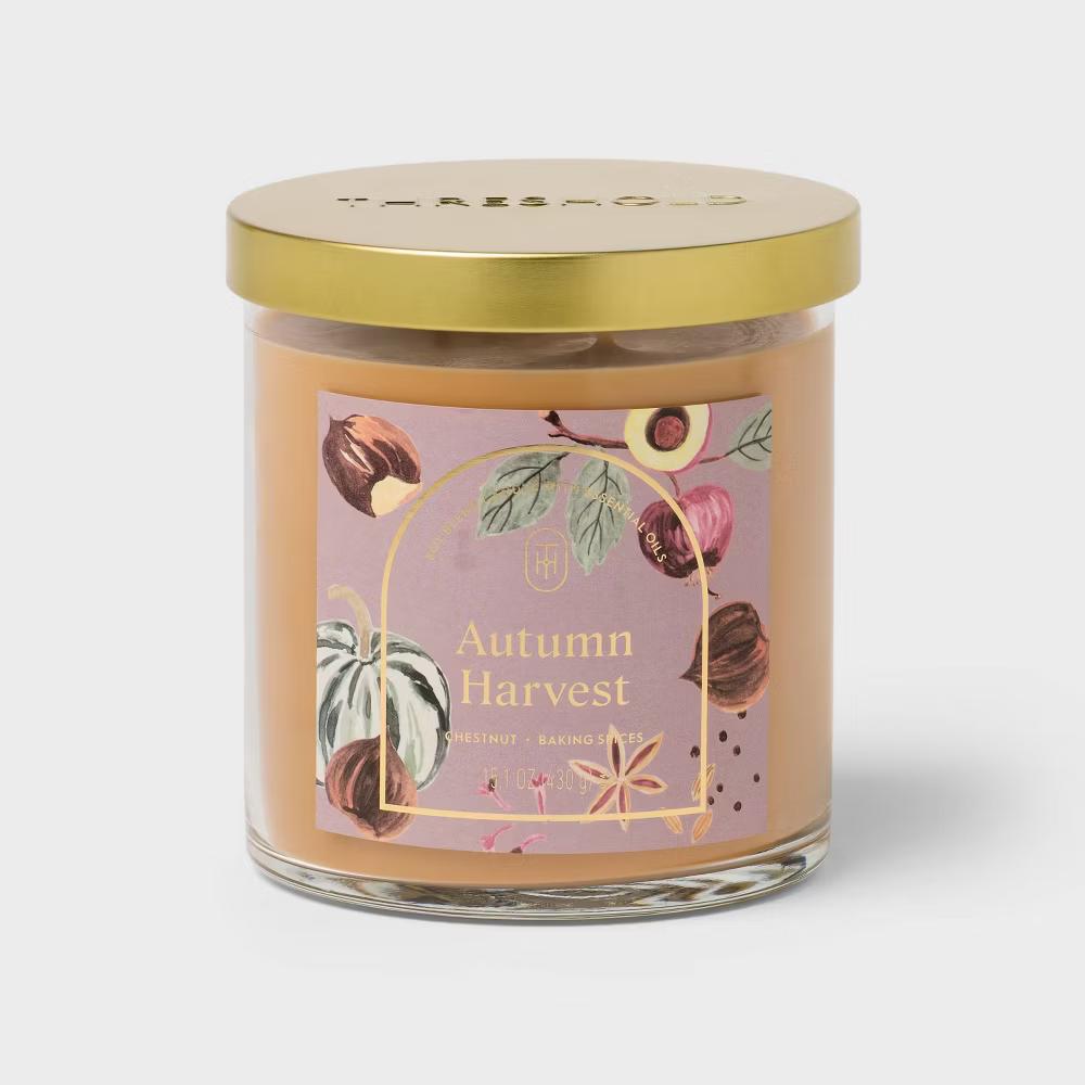 2 Wick Glass Jar Candle with Lid 15.1oz - Image 5