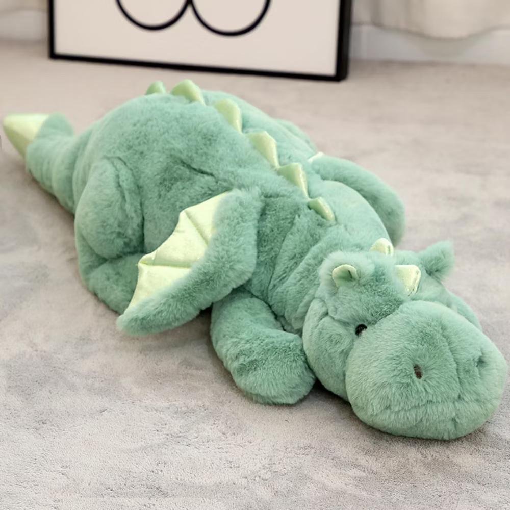 TITQWOP Dinosaur Plush Toy Pillow, Cute Stuffed Animal Toys, Soft Long Dinosaur Body Pillow Gift for Kids Boys Girls 28inch - Image 21