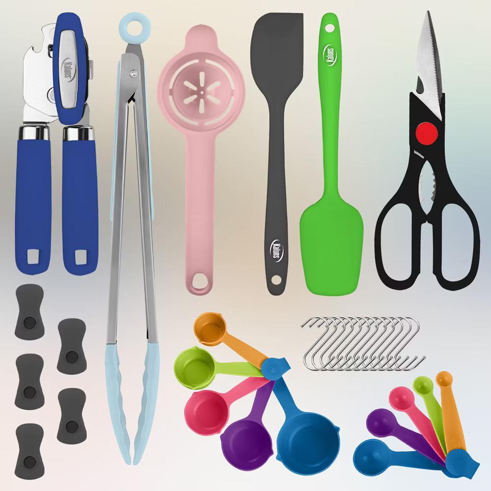 Kitchen Utensils Set, 50 Piece Silicone And Stainless Steel Cooking Utensils, Heat Resistant Kitchen Tools - Image 27