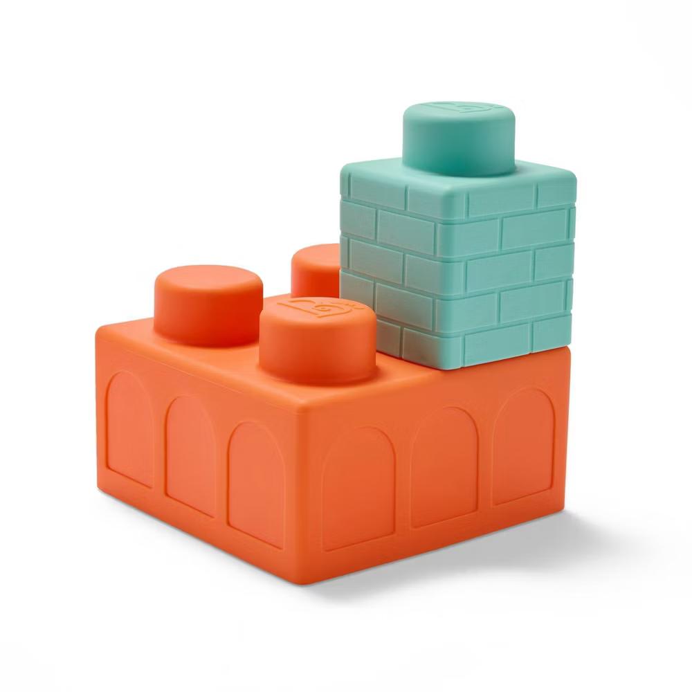 Big City Blocks - 27pc Large Foam Building Blocks with Storage Bag - Image 3