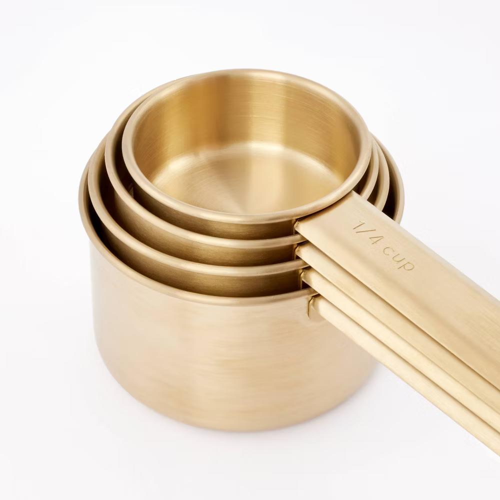 4pc Stainless Steel Measuring Cups - Image 5