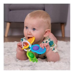 Dimpl Clutch Sensory Toy on a Key Ring