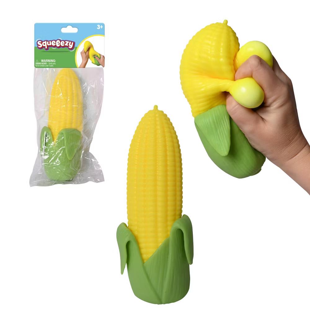 Squeezy Corn on the Cob Fidget Toy - Image 2