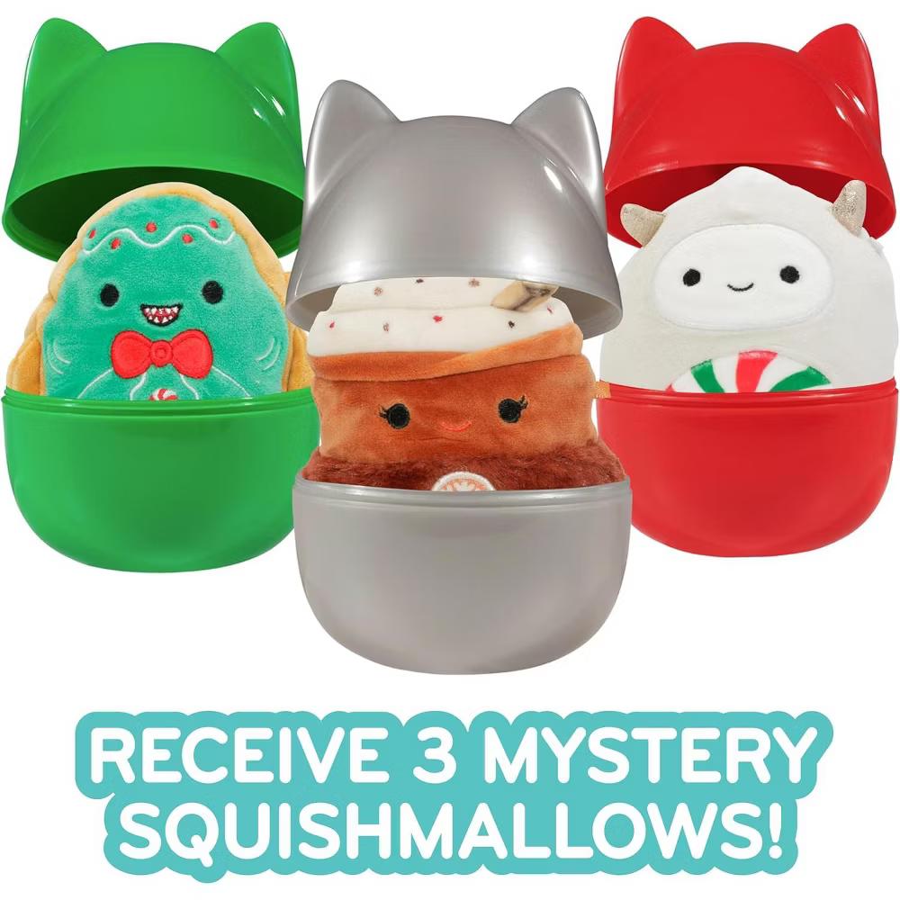 4" Holiday Mystery Capsules (3 Pack) - Official Plush - Collectible Mini Stuffed Animal Toy - Gift for Kids, Girls & Boys - Image 4
